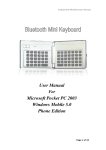 Manual B-Speech MiniPadl ppc