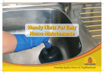 Handy Hints For Easy Home Maintenance