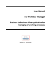 Workflow Manager - User Manual
