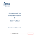 Process Eye Pro V5.7 User Manual
