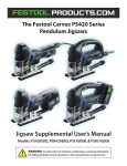 Jigsaw Supplemental User`s Manual
