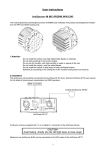 User instructions ArcSource 48 MC (RGBW,WW,CW)