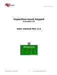 Evaluation keypad - User manual