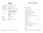 NTZ-818 Users Manual - NovaTech Industries