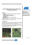 Atmel AVR2042: REB Controller Base Board