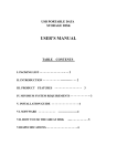 USER`S MANUAL