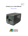 Century Falcon4 User Manual