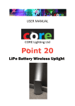 Core P20 Manual - Event Projection