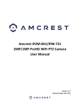 Amcrest PT Camera User Manual v1.1.7