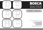 Bosca Owner Manual