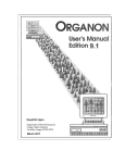 Organon 9.1 manual