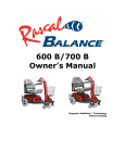 Rascal 600 B and 700 B Owner`s Manual