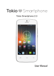 User Manual Cover For Tokio Smartphone 2.0