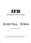 DIGITAL 5.5 KG - IFB Industries