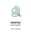 Identax user`s manual