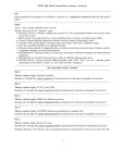 INST 260 (Data Acquisition systems), section 3 Lab Data