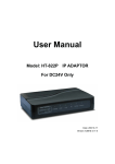 HT-822P User Manual
