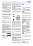 Asynchronous Data transceiver N552 model, User Manual