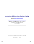 Localization & Internationalization Testing - QAI e