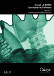 Oasys LS-DYNA Environment Software
