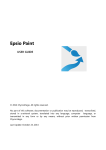 Epsio Paint User`s Manual