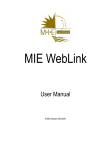 User Manual - MIE Software