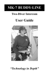 Aquacom® MK-7 Buddy-Line User Guide – old version