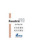 Readiris User`s Manual