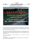 HALTFLOOD: USER MANUAL