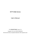 WTP-9A66 Series User`s Manual