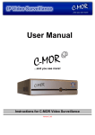 User Manual - C-MOR