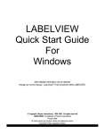 Installing LABELVIEW