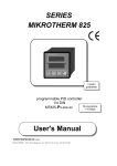 User`s Manual - THERMOPROZESS sro