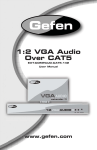1:2 VGA Audio Over CAT5