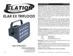 ELAR EX TRIFLOOD User Manual