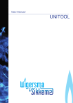 UNITOOL User manual - Wigersma & Sikkema