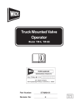 TM-6 Truck Mounted Valve Operator User Manual
