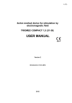 USER MANUAL - TRIOMED Products