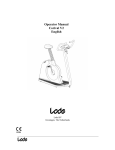 Lode Corival Ergometer, User Manual