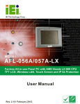 AFL-056A&057A-LX User`s Manual