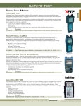 CATV/RF Test Section