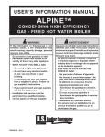 Burnham Alpine User Manual 103449-02 (Alpine)