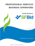 User Manual for Business Approver