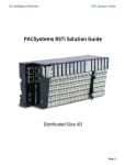 PACSystems RSTi Solution Guide