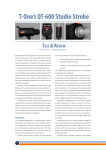 T-One`s QT-600 Studio Strobe TesT & Review