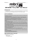 SM100DMX “Flurry DMX” User Manual