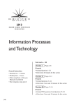 2013 HSC Information Processes and Technology