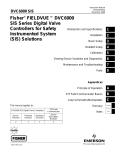 Fisher FIELDVUEt DVC6000 SIS Series Digital