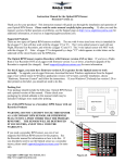 Instruction Manual for the Optical RPM Sensor Thank