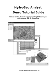 HydroGeo Analyst Demo Tutorial Guide